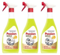 Passion Gold odmasťovač sprej Professional tekutý 3x 750 ml