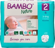 Pieluszki bambo nature mini 2, 3-6 kg (30szt.)