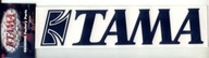 TAMA TLS100BK logo na naciąg (czarne)