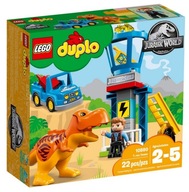 LEGO Duplo 10880 Wieża Tyranozaura T-REX Dinozaur Auto