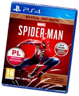 Marvel's Spider-Man Edycja Gry Roku GOTY PS4 NOWA Pudełkowa FULL PL