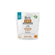 Brit Care Dog Grain-free Senior&Light Salmon 1kg Bezzbożowa dla starszych