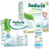 Sada Tablety + Soľ + Leštidlo Ludwik EKO ekologické do umývačky riadu