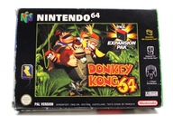 Gra Donkey Kong 64 Nintendo 64 retro gra N64 Nintendo 64 EXPANSION PAK