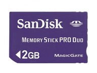 KARTA SanDisk MEMORY STICK Pro DUO 2 gb OKAZJA!