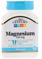21st Century Horčík Magnesium 250mg 110 tab