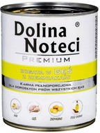 DOLINA NOTECI Premium bogata w gęś z ziemniakami Mokra karma dla psa 800g