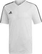 KOSZULKA MĘSKA ADIDAS TIRO 19 TRAINING JERSEY BIAŁA DT5288 r XL