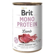 Brit Mono Protein Lamb Vlhké Krmivo pre psa Jahňacie 400g