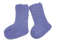 HANDMADE teplé ponožky detské topánočky 100% VLNA MERINO WOOL 56-62
