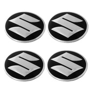 4SZT NAKLEJKI ZNACZKI EMBLEMATY LOGO SUZUKI 56.5MM