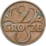 + Polska - II RP - 2 Grosze 1932 - STAN !