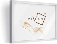 Rámček na fotografiu drevo matná biela Vivan 70x50