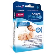 ACTIVE PLAST plastry na chrapanie 10 szt.