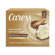 Caress Bambucké maslo hnedý cukor 3 x 89,3 g