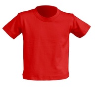 Koszulka dziecięca JHK czerwony 190g 5-6 lat