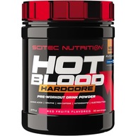 Scitec Hot Blood Hardcore 375g PRE WORKOUT POMPA