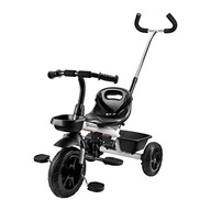 HyperMotion Kids Tricycle with Parent Push Handle, Lightweight Baby Balance