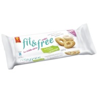 FIT&FREE Herbatniki cytrynowe bez cukru 120g CUKRY NYSKIE