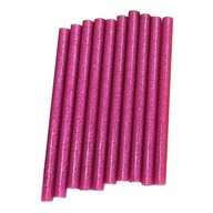 10 ks farebných tavných lepidiel Mini farebné tavné lepiace tyčinky pre ružovočervenú