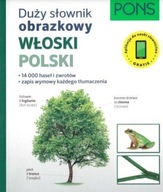 DUŻY SŁOWNIK OBRAZKOWY WŁOSKI PONS, PRACA ZBIOROWA