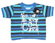 Kolorowy t-shirt w paski PRIMARK EARLY DAYS 6-12m