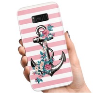 ETUI CASE SILIKONOWE OBUDOWA PLECKI NA TELEFON DO SAMSUNG GALAXY S8 WZORY