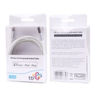 TB Lightning-USB kábel 1.5m strieborný MFi