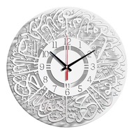 Nástenné hodiny Obývacia izba Detská izba Silver Arabic