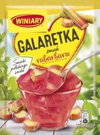 Galaretka o smaku rabarbaru 47 g Winiary rabarbar