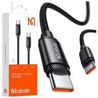 MCDODO KABEL USB-C SZYBKIE ŁADOWANIE DO SAMSUNG APPLE USB TYP C 5A 240W 2M