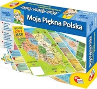 Puzzle Mały geniusz Moja piękna Polska 108