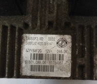 FIAT GRANDE PUNTO 1.4 8V control unit silnika51784957