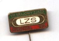 odznak Národný zjazd LZS 1975 Varšava