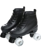 Ролики шкіряні регульовані, чорні, 40р