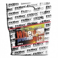 FITMAX WHEY PROTEIN 81+ 2250G BIAŁKO SERWATKI MIX WPC WPI TRUSKAWKA