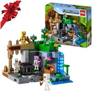 LEGO Kocky MINECRAFT Darček k sviatku dieťaťa Loch skeletov 21189 + ZADARMO