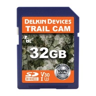 Karta pamięci Delkin Trail Cam SDHC (V10) R100/W30 32GB