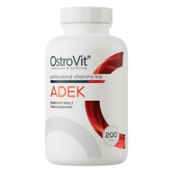 OstroVit ADEK 200 tabs WITAMINA ADEK MAX DAWKA Kompleks WITAMINA D3