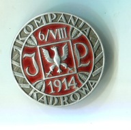 Odznaka pułkowa 1 Kompania Kadrowa Józefa Piłsudskiego- Replika