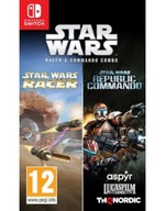 Star Wars Racer + Commando prepínač novej hernej kazety