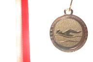 Medal fi 32mm pływanie basen