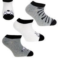 3x Ponožky členkové ponožky bavlnené MORAJ farebné 3 PAK 31-34