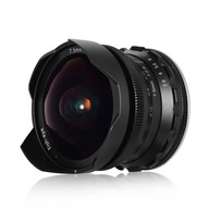 Andoer 7,5 mm F2,8 Obiektyw z manualnym