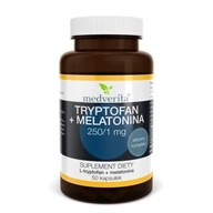Tryptofán Melatonín Medverita 50 kap 250/1 mg