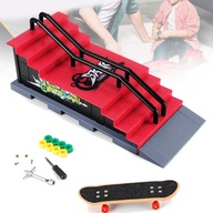 ZESTAW RAMP DO DESKOROLKI NA PALCE, MINI FINGERBOARD MINIATUROWA ZABAWKA