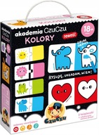 AKADEMIA CZUCZU KOLORY KOLOROWANKI I PUZZLE 18m+