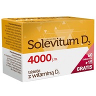 Solevitum D3 (vitamín D3 4000 j.m.) 60 tabliet + 15 zadarmo !