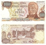 # ARGENTYNA - 1000 PESOS - 1976-83 - P-304 - UNC