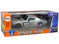 Auto Sportowe R/C 1:18 Srebrne Champion Pilot 27 Mhz